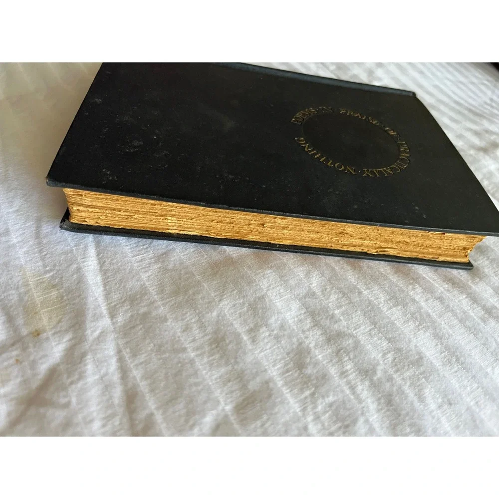 Poems‎ in Praise of Practically Nothing Samuel Hoffenstein 1928 Gilt Hardcover